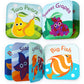 Floating Baby Bath Books - Bath Books for Babies, Infants - Waterproof, Mold-Free Bath Toys for Learning & Early Education (Set