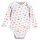Hudson Baby Unisex Baby Cotton Long-Sleeve Bodysuits, Be Mine Valentine, 0-3 Months