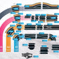 Scalextric C8239 Borders Tan Outer Radius - 22.5 Degrees