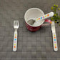 Exzact Kids Flatware 6Pcs Stainless Steel 18/10 Toddler Utensils Flatware- 3 X Forks, 3 X Spoons- Bpa Free, Dishwasher Safe - 12