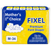 Fixel Baby Diaper Pants Medium M Size Pack Of 1 (34 Pieces)