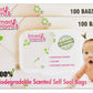 Lifekrafts Smart Mom Scented Disposable Diaper Disposal Bags | Eco-Friendly Compostable Garbage Bags For Baby Diapers, Sanitary 
