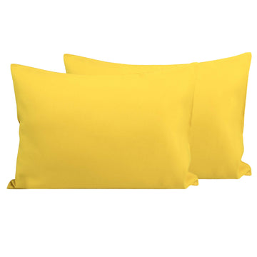Flxxie 2 Pack Microfiber Toddler Pillowcases, 14 X 20 Inches Fits Baby Pillow Sized 12 X 16, 13 X 18 Or 14 X 20, Soft And Cozy S