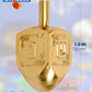 Hanukkah Dreidels - Metallic Gold And Silver Dreidel - 4 Pack Medium