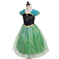 Lito Angels Toddler Girls Princess Coronation Costumes Halloween Birthday Fancy Party Dress Up With Accessories Size 2-3T Green