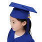 Graduationmall Matte Kindergarten & Preschool Graduation Cap For Kids With 2025 Tassel Royal