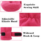 Baby Toddler Mittens Boys Girls Winter Outdoor Gloves Kids Easy-On Fleece Warm Mittens Pink Rose Black 3 Pairs M(1-2 Years)