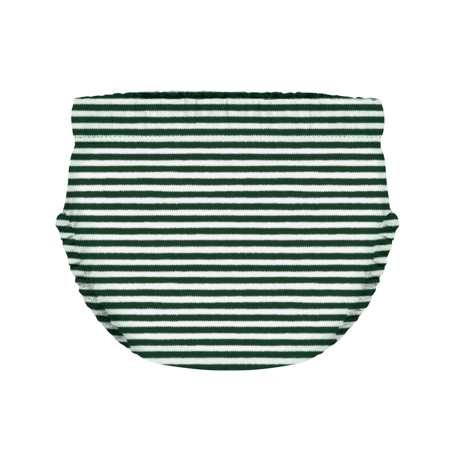 College Baby Striped Game Day Polo Dress With Bloomer - Colorado State Rams Logo - Hunter/White - 0-3 Months