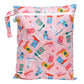 Bumkins Waterproof Wet Dry Bag for Baby, Travel, Swim Suit, Cloth Diapers, Pump Parts, Pool, Gym Clothes, Toiletry, Hook to Stro