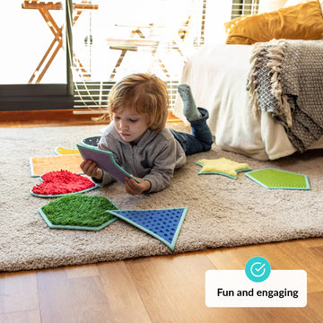 ODOXIA Sensory Mats for Autistic children  Sensory Tiles for Kids  Sensory Wall Panel  Sensory Mats (Shapes)  Sensory Toys  Sens