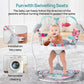 Portable Baby Activity Center Play Center 7-18 Months and Developmental Toys 7-18 Months,Pink
