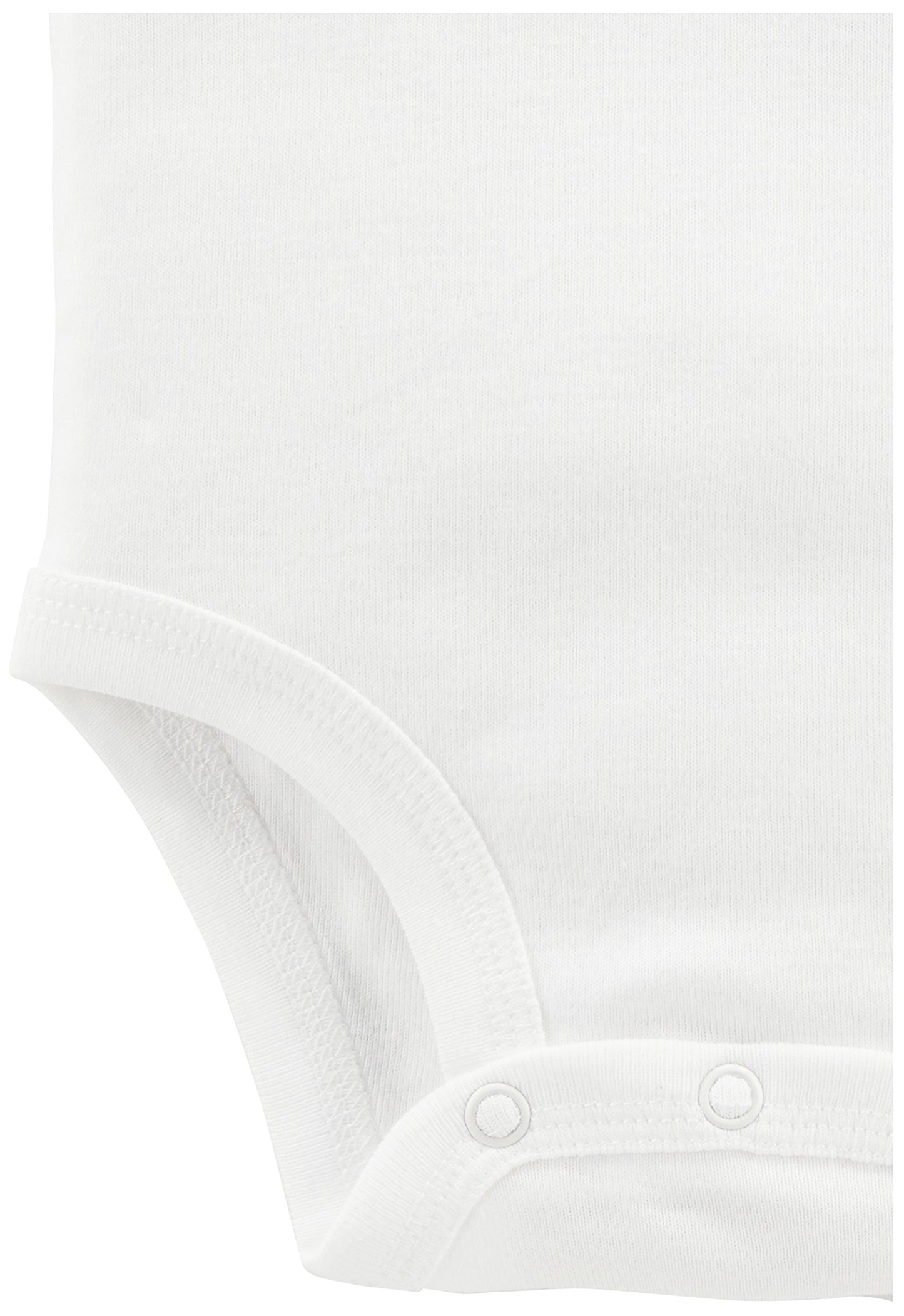 Simple Joys Kids 7 pack long sleeve original bodysuits Shirt, White, 24 Months