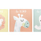 tiny ideas Pastel Animal Canvas Artwork - Postive Affirmations, Gender Neutral Nursery Wall D  cor, Gift For New And Expecting P