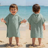 Frienda Muslin Hooded Beach Towel for 03 Years Kids Soft Muslin Bath Poncho for Baby Absorbent Fast Drying Blankets for Boys Gi