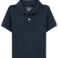 The Children'S Place Baby Boys And Toddler Boys Short Sleeve Pique Polo, Nautico, 6-9 Months