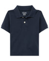 The Children'S Place Baby Boys And Toddler Boys Short Sleeve Pique Polo, Nautico, 18-24 Months