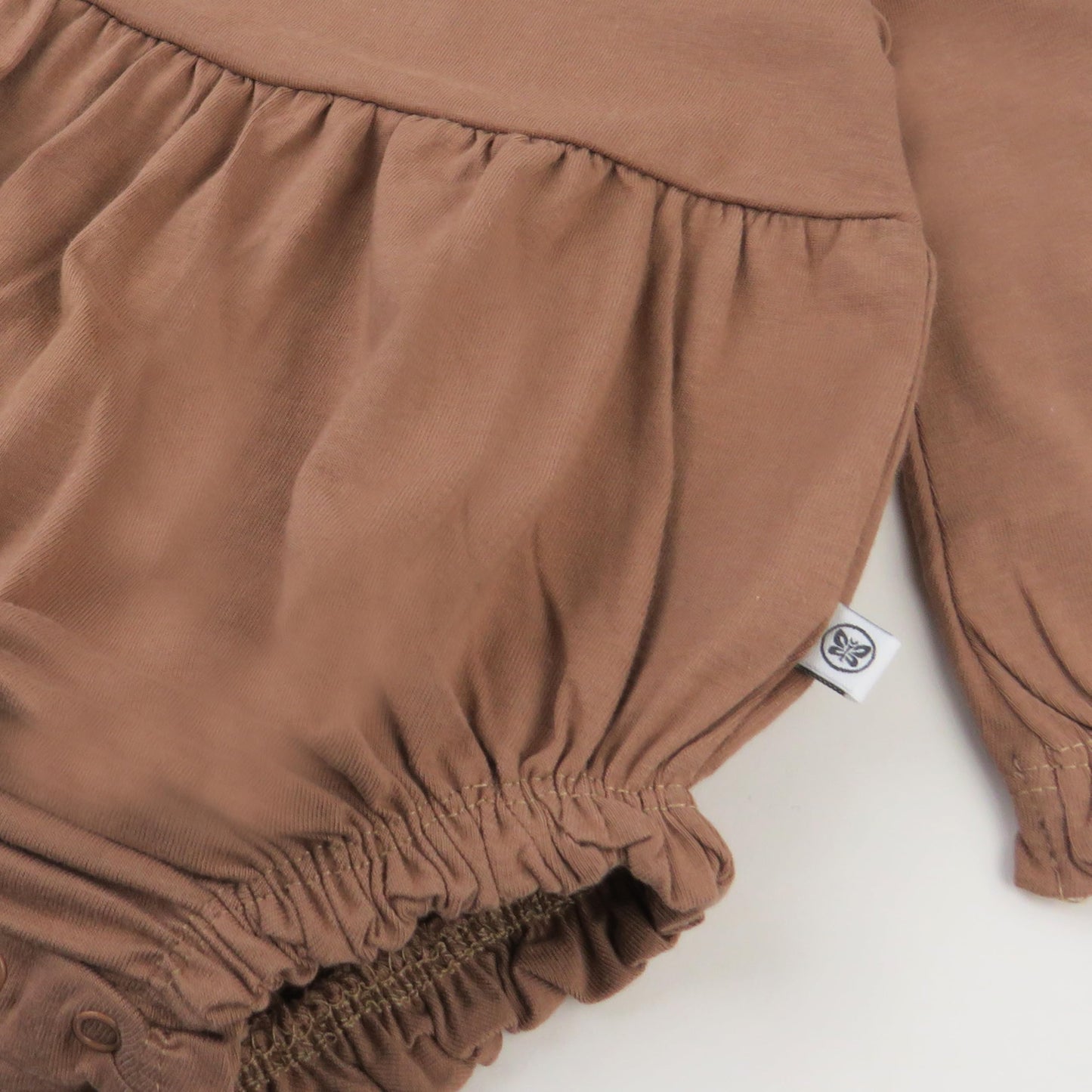 Honestbaby Multipack Short Romper Sets And Dresses 100% Organic Cotton For Infant Baby And Toddler Boys, Girls, Unisex Brown, 18