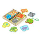 Melissa & Doug Alphabet Wooden Lacing Cards With Double-Sided Panels and Matching Laces - Lacing Toys For Toddlers, Fine Motor S