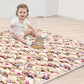 Vibe Bear Baby Foam Play Mat, 50 X 50 Inches Baby Crawling Mat, Thicken One-Piece Baby Playmat, Non Slip Washable Baby Play Mat