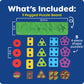 Learning Resources Stacking Shapes Garden, Fine Motor Skills, Stacking and Sorting Puzzle Board, Montessori Toddler Sensory Tabl