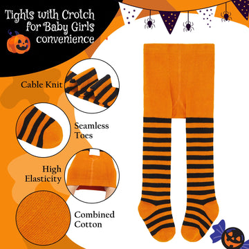 Zando Baby Leggings Infant Tights Baby Tights Infant Leggings Baby Leggings 18-24 Months Halloween Infant White Tights Baby Legg