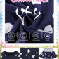 Bomdeals Adorable Cute Toddler Baby Girls Clothes Set,Long Sleeve T-Shirt +Pants Outfit(Age(5T), Navy)