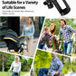 2 Pack Stroller Drink Holders, Universal Cup And Bottle Holder For Trolleys, Walkers And Bikes