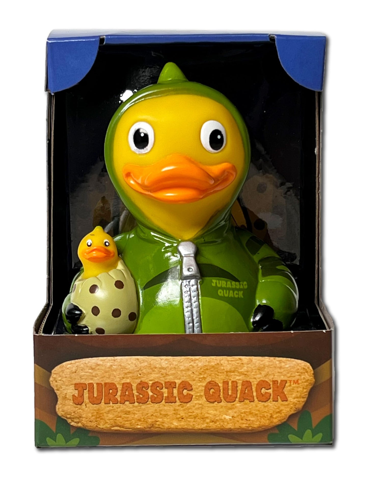 CelebriDucks - Jurassic Quack - Floating Rubber Ducks - Collectible Bath Toy Gift for Kids & Adults of All Ages
