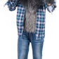 Spooktacular Creations Boy Howling Werewolf Deluxe Halloween Costume With Mask, Werewolf Claws Gloves, Boot Covers, Wolf Costume