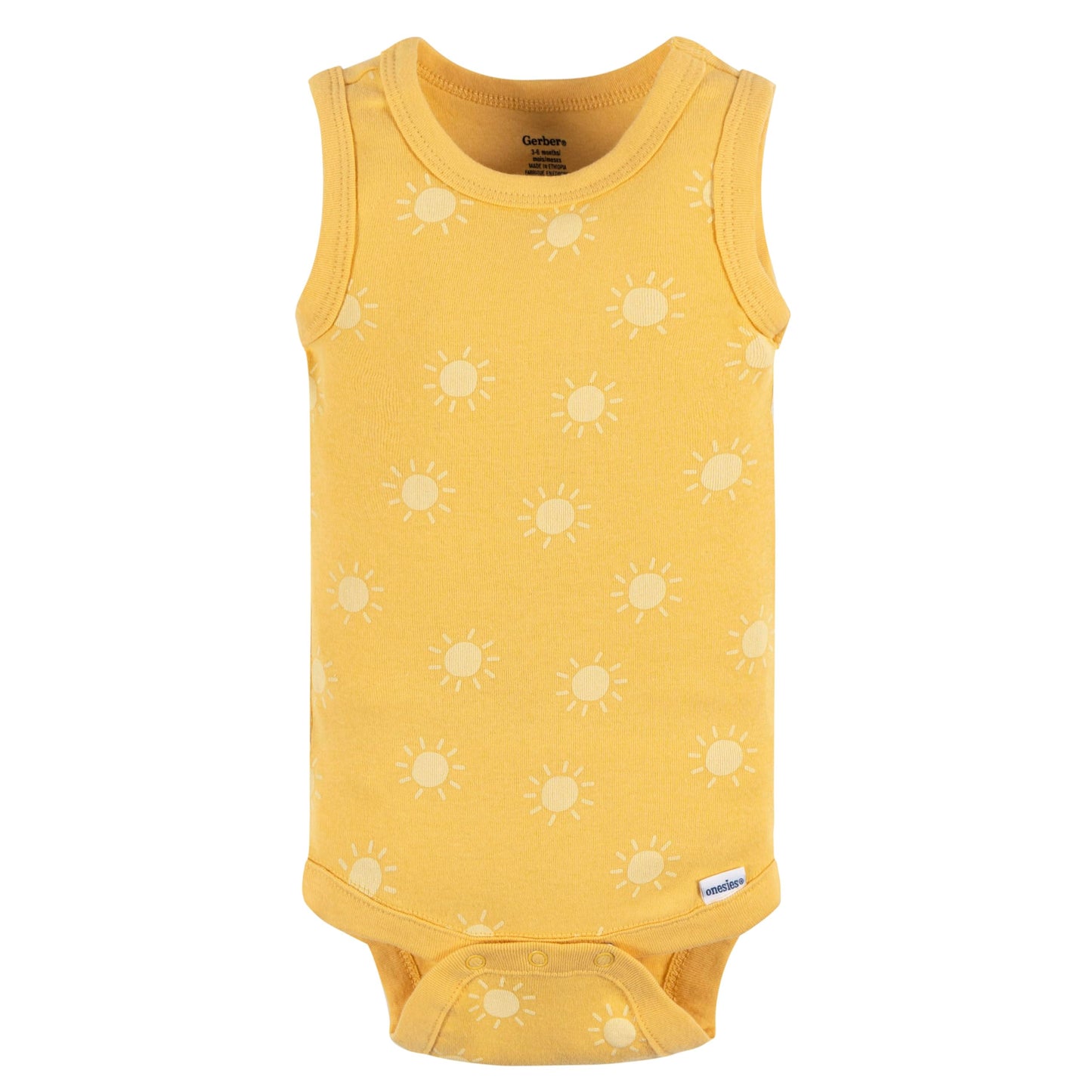 Gerber Baby Boy'S Multi-Pack Sleeveless Onesies Bodysuit, Backyard Bbq