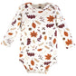 Hudson Baby Unisex Baby Cotton Long-Sleeve Bodysuits Hello Autumn, 12-18 Months
