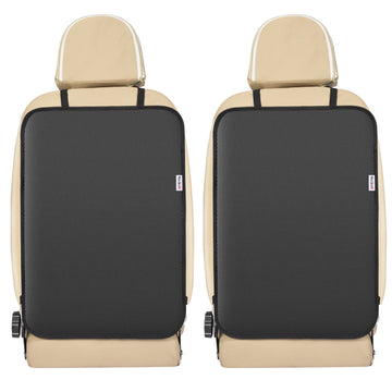 Kick Mats Back Seat Protector, 2Pack Waterproof Oxford Seat Back Protector, Car Seat Back Protector For Kids, Back Of Seat Prote