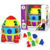 The Learning Journey Early Learning - Rocket Shape Sorter - Toddler Toys & Gifts for Boys & Girls Ages 12 Months and Up - Award 