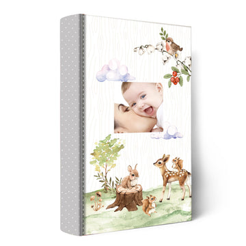 Holoary Baby Photo Album 4    X 6    300 Photos, Newborn Baby Keepsake Gifts For Baby Boy/Girl And New Parents, Woodland Animals
