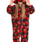 Atoz Onesie For Kids, Animal Pajamas Halloween Cosplay Costume For Girls Boys, Christmas Elk 8-9Y