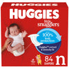 Huggies Size Newborn Diapers, Little Snugglers Baby Diapers, Size Newborn (Up To 10 Lbs), 84 Count, Packaging May Vary