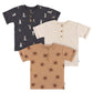 Gerber Baby Boy'S Toddler 3-Pack Short Sleeve Pocket Tees, Sun
