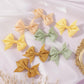 Doboi 50Pcs 2.5 ' ' Baby Hair Clips Small Bows Fully Lined Grosgrain Boutique Solid Ribbon Small Bows For Girls Teens Infants Ki