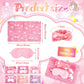 Fanfanwin 18 Pcs Sleepover Party Supplies For Girls, 6 Glow In The Dark Pink Blanket 6 Coral Fleece Spa Headband 6 Plush Eye Mas