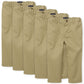 The Children'S Place Baby Boys' And Toddler Stretch Chino Pants, Flax 5-Pack, 5T