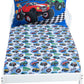 Todays Kids Monster Truck Bedding Toddler Bed Sheets - 2-Piece Toddler Bed Sets for Boys Crib Size, 28x52 Fitted Sheet & 20x30 P
