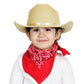 Aeromax Jr. Cowboy Hat With Bandanna, Tan One Size