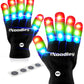 The Noodley LED Light Up Gloves for Kids Toys Halloween Costume Accessory Sensory Games Outdoor Toy for Boys Girls Autistic Chil