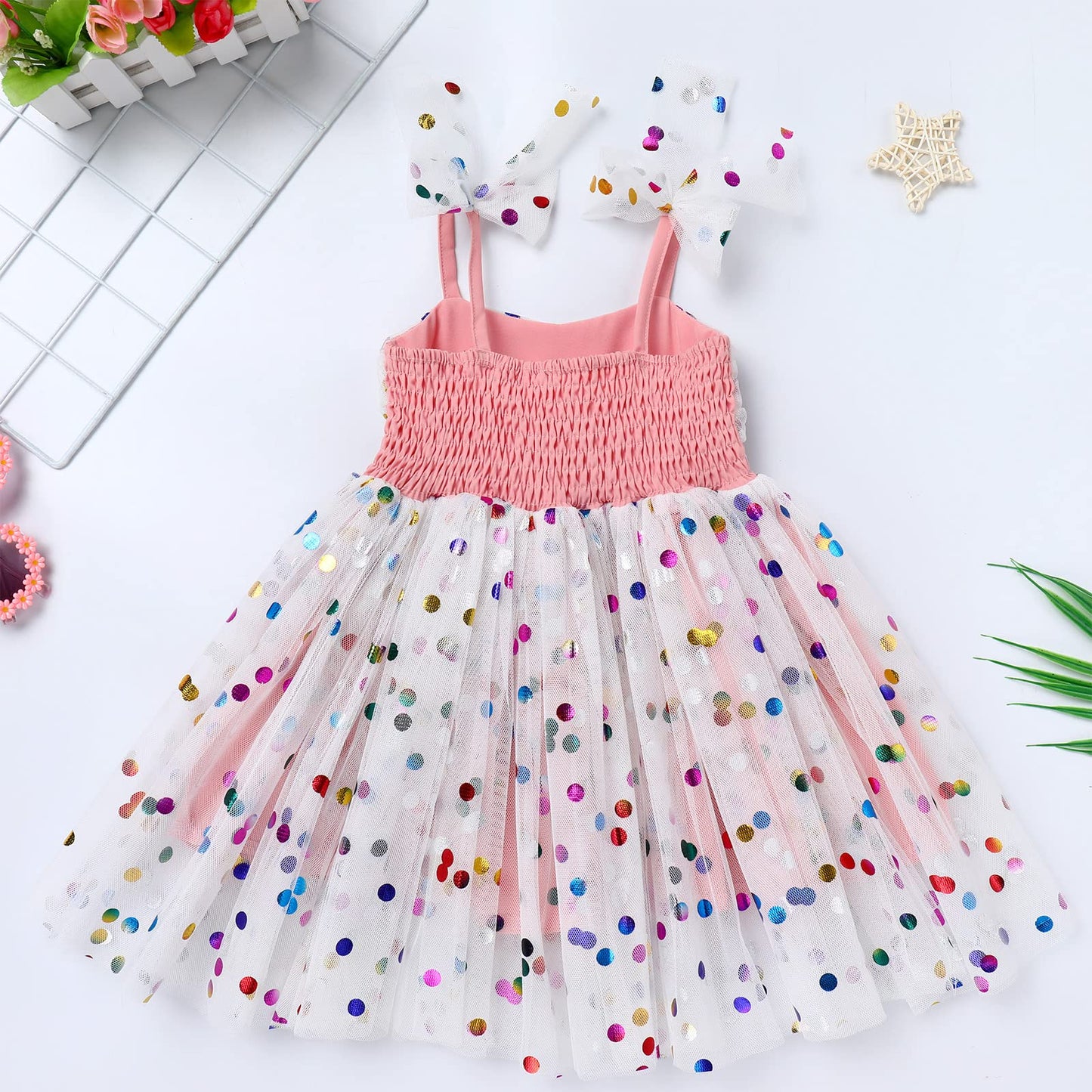 First Birthday Outfit Girl Dress: 1/2 1St 2Nd 3Rd 4Th 5Th 6Th Birthday Princess Dresses For Toddler Kids Cake Smash Baby Boho Ra