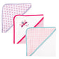 Luvable Friends Unisex Baby Cotton Terry Hooded Towels, Dragonfly, One Size