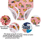 Boboking Little Boys Briefs Dinosaur Truck Toddler Kids Underwear (Pack Of 6) 5/6Y Blue