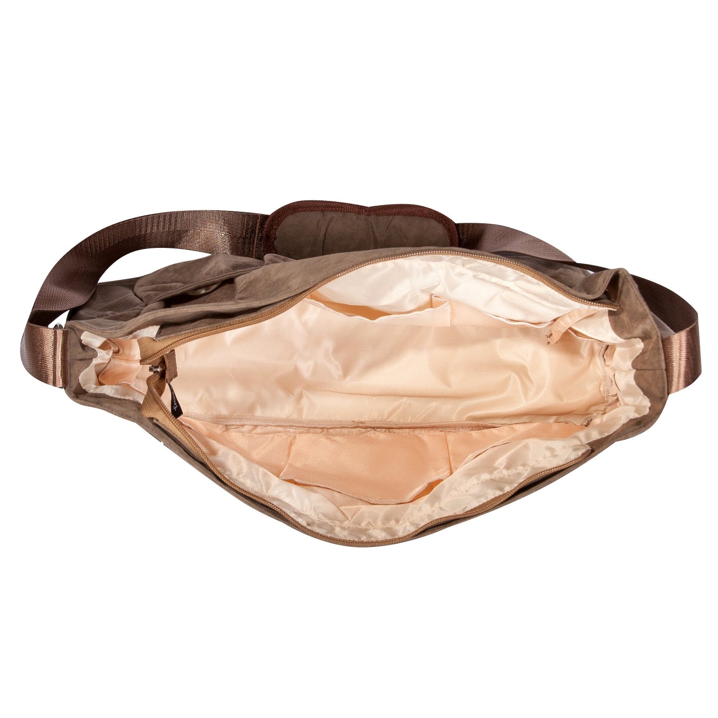Trend Lab Brown Crinkle Tote Diaper Bag, Brown