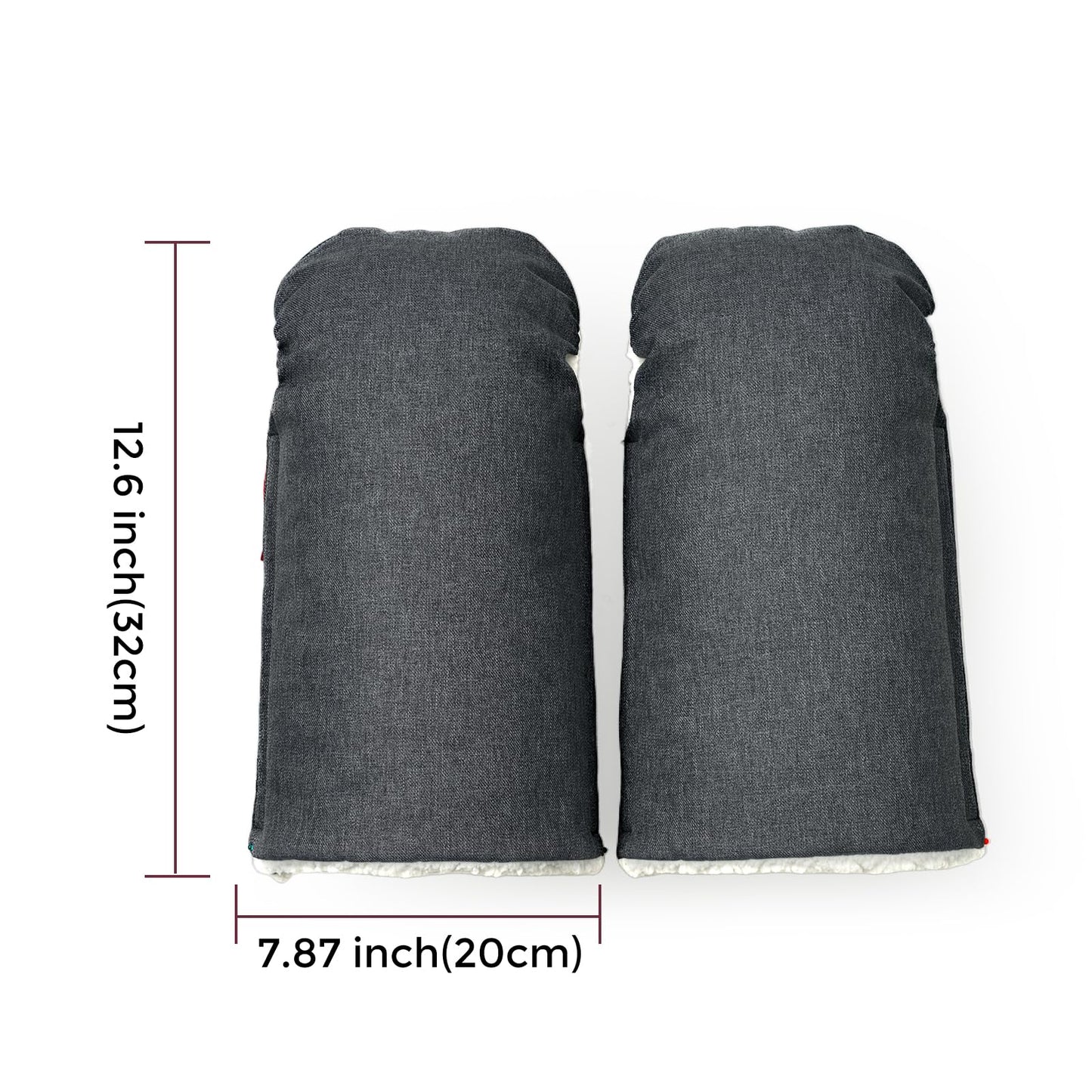 Momcozy Stroller Gloves Warmmuffs | Universal Winter Anti-Freeze Stroller Mittens | Winter Handmuff Stroller Accessories | Ultra