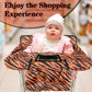 Shopping Cart Cover For Baby Girl & Boy 2-In-1 High Chair Water Resistant High Chair Cover W/Phone Pouch & Pocket Gender Neutral