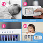 Vtech Vm320 2.4 Inch Digital Video Full-Color Baby Monitor With Automatic Night Vision, White